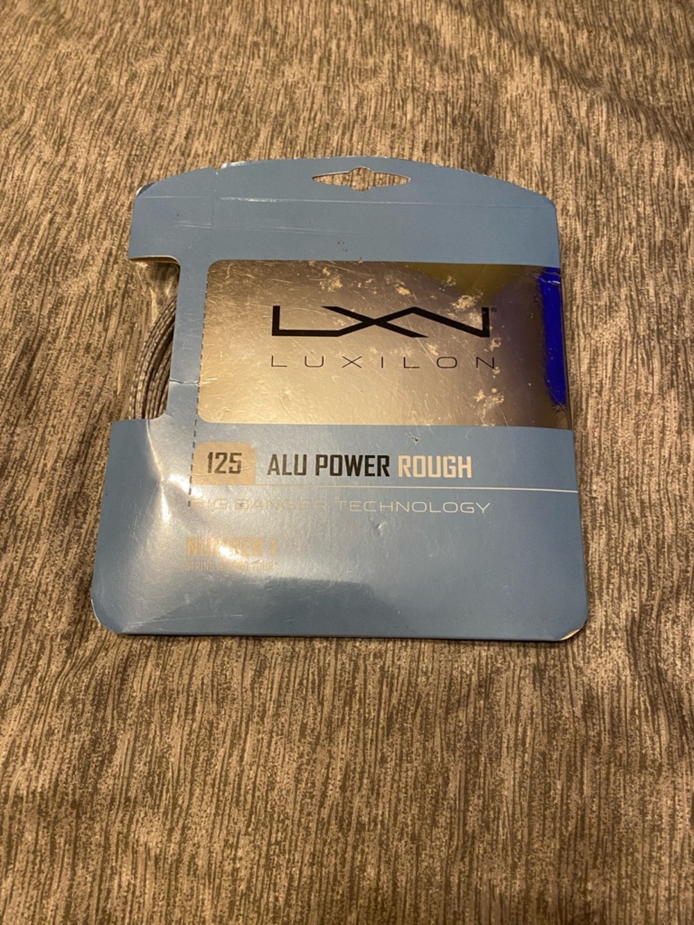 NEW Luxilon 125 Alu PowerRough Tennis String Set 1x Pack 40 ft Racquet Ball